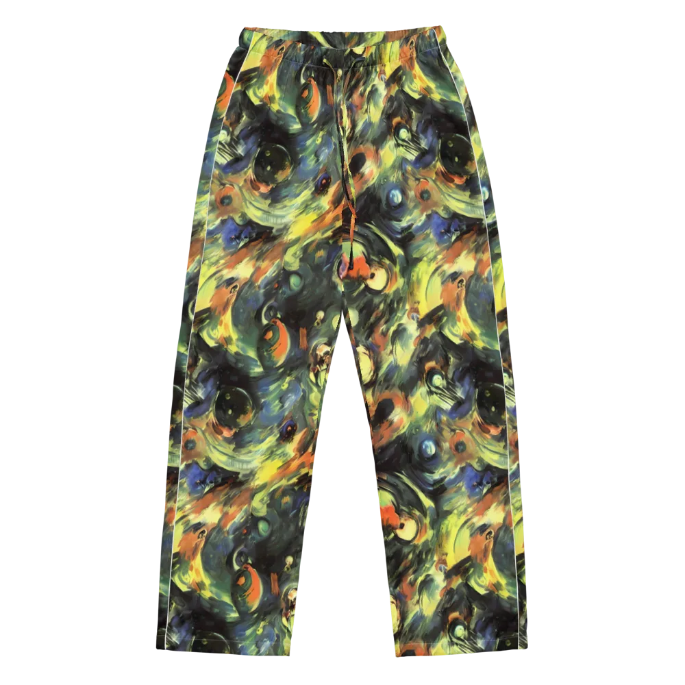 Seve Swirl on Women's Pajama Pants — Front