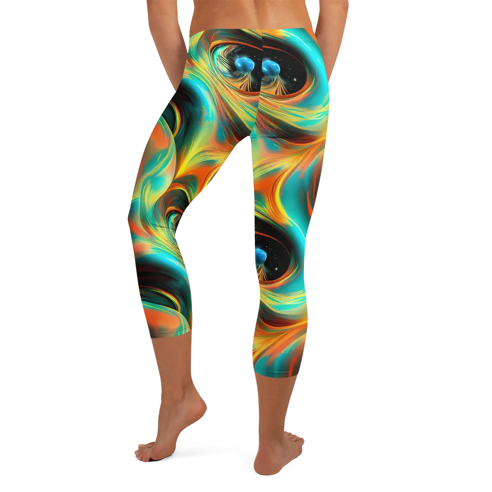 Dreamweaver Fusion on Capri Leggings — Back