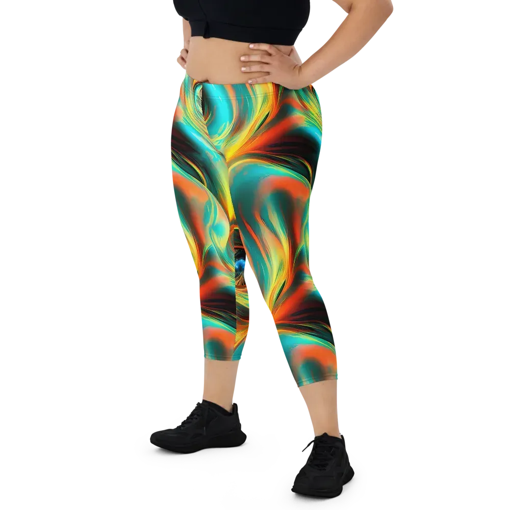 Dreamweaver Fusion on Capri Leggings — Front