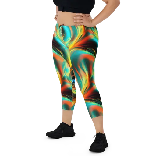 Dreamweaver Fusion on a Capri Leggings