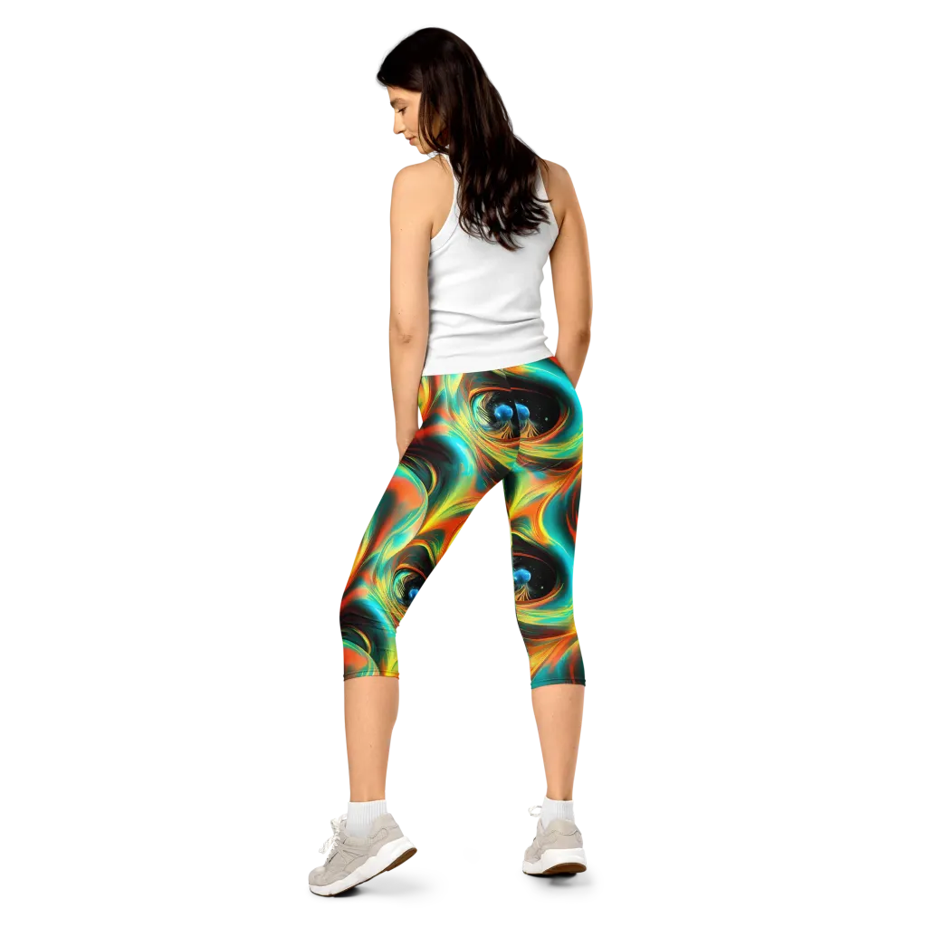 Dreamweaver Fusion on Capri Leggings — Back