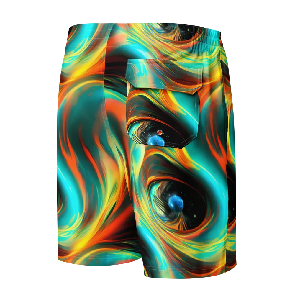 Dreamweaver Fusion on Men's Board Shorts — Back
