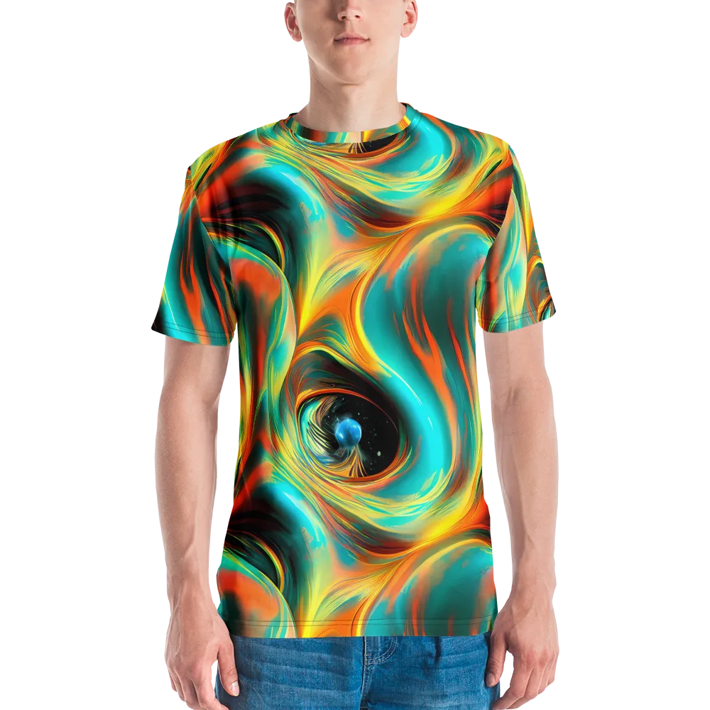 Dreamweaver Fusion on Men's Crew Neck T-Shirt — Front