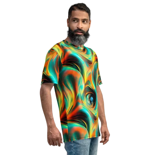 Dreamweaver Fusion on a Men's Crew Neck T-Shirt
