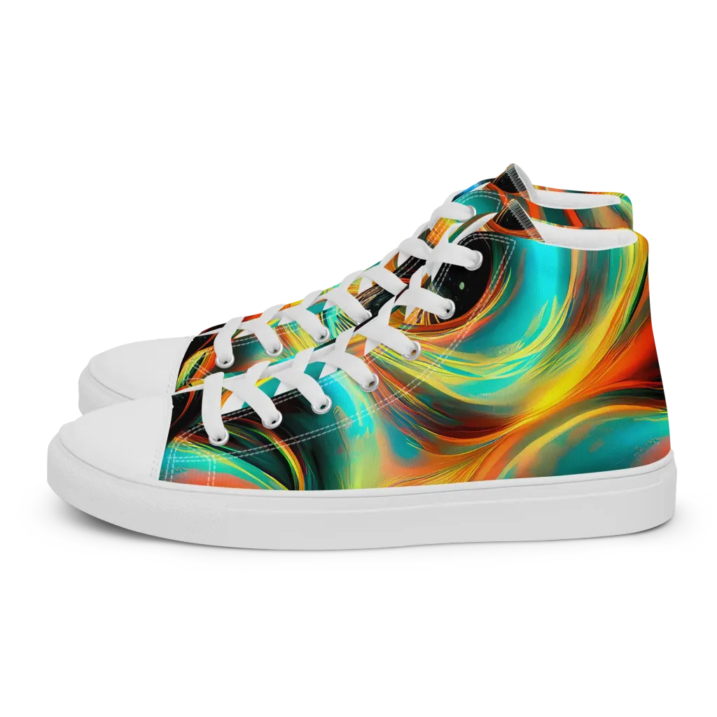 Dreamweaver Fusion on Women's High Top Canvas Shoes — Left