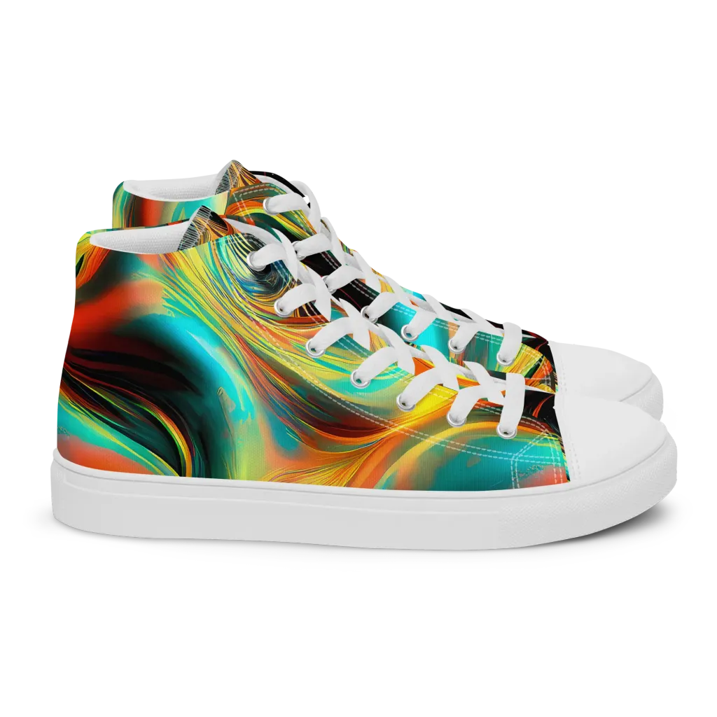 Dreamweaver Fusion on Women's High Top Canvas Shoes — Right