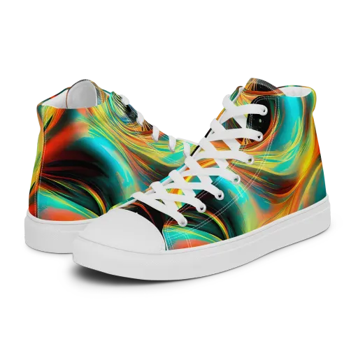 Dreamweaver Fusion on a Women's High Top Canvas Shoes