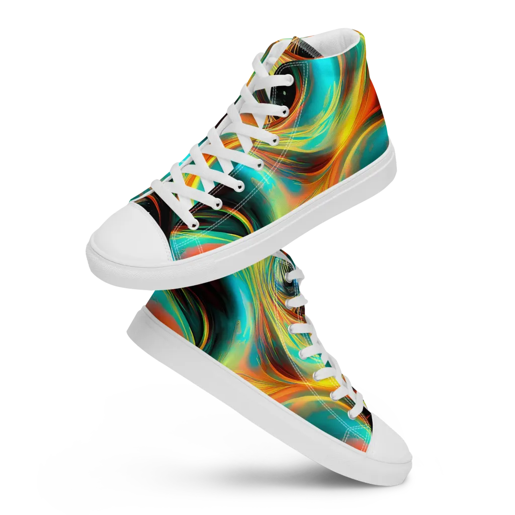 Dreamweaver Fusion on Women's High Top Canvas Shoes — Front