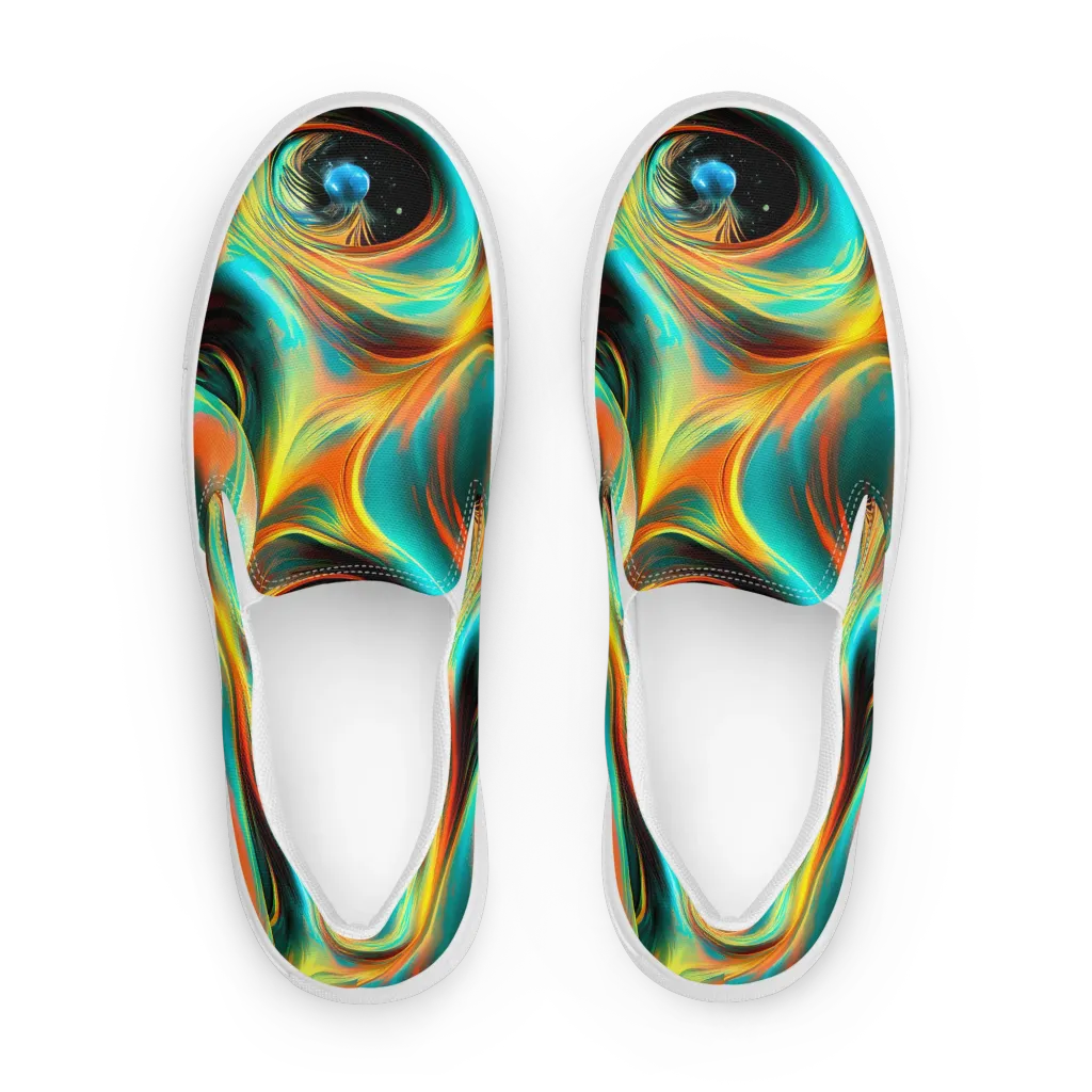 Dreamweaver Fusion on Men's Slip-On Canvas Shoes — Front