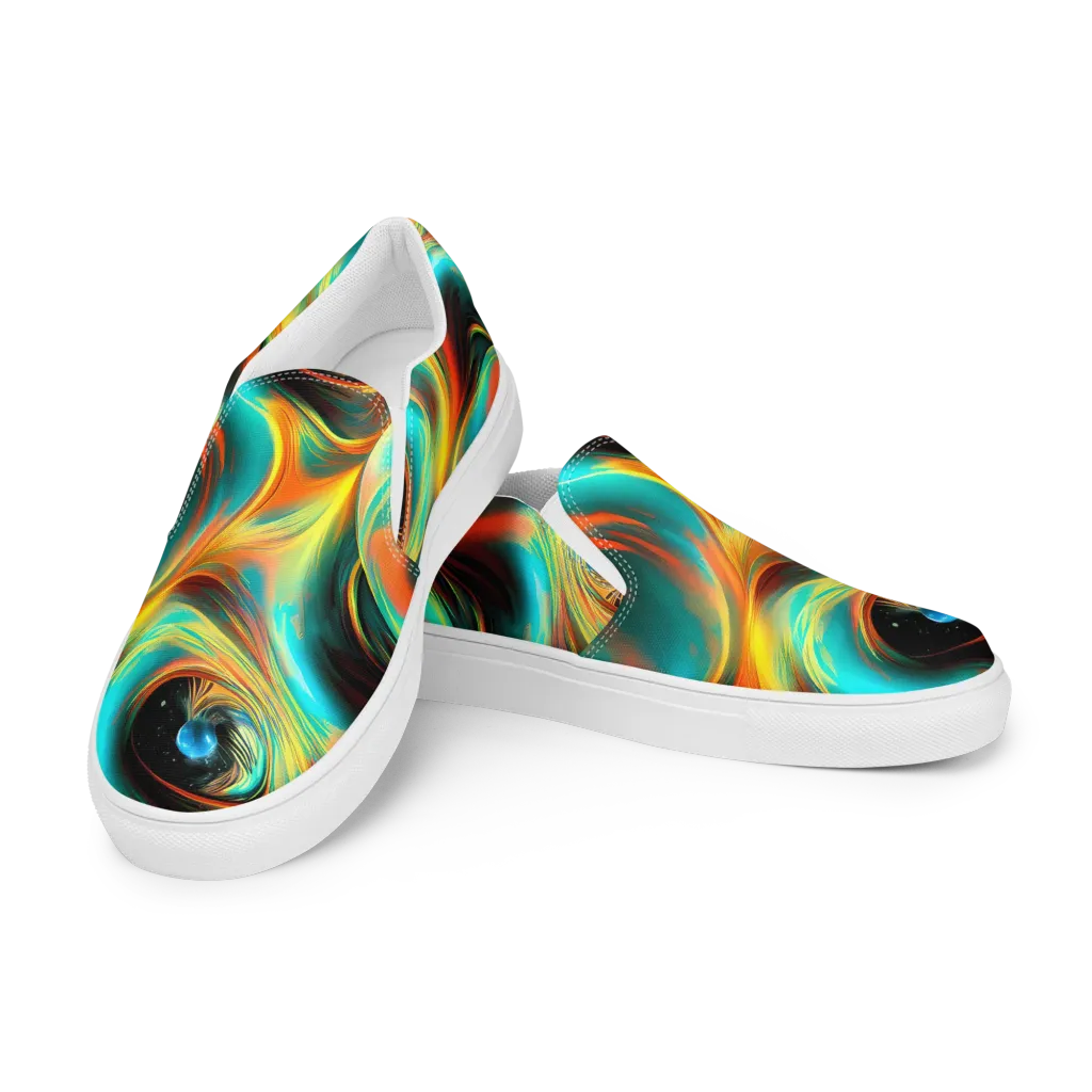 Dreamweaver Fusion on Men's Slip-On Canvas Shoes — Left Front