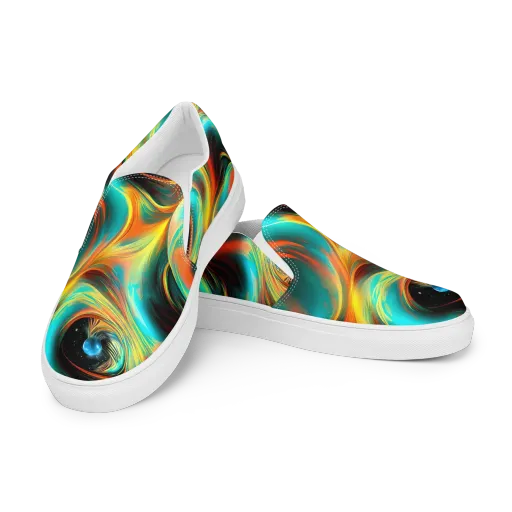 Dreamweaver Fusion on a Men's Slip-On Canvas Shoes