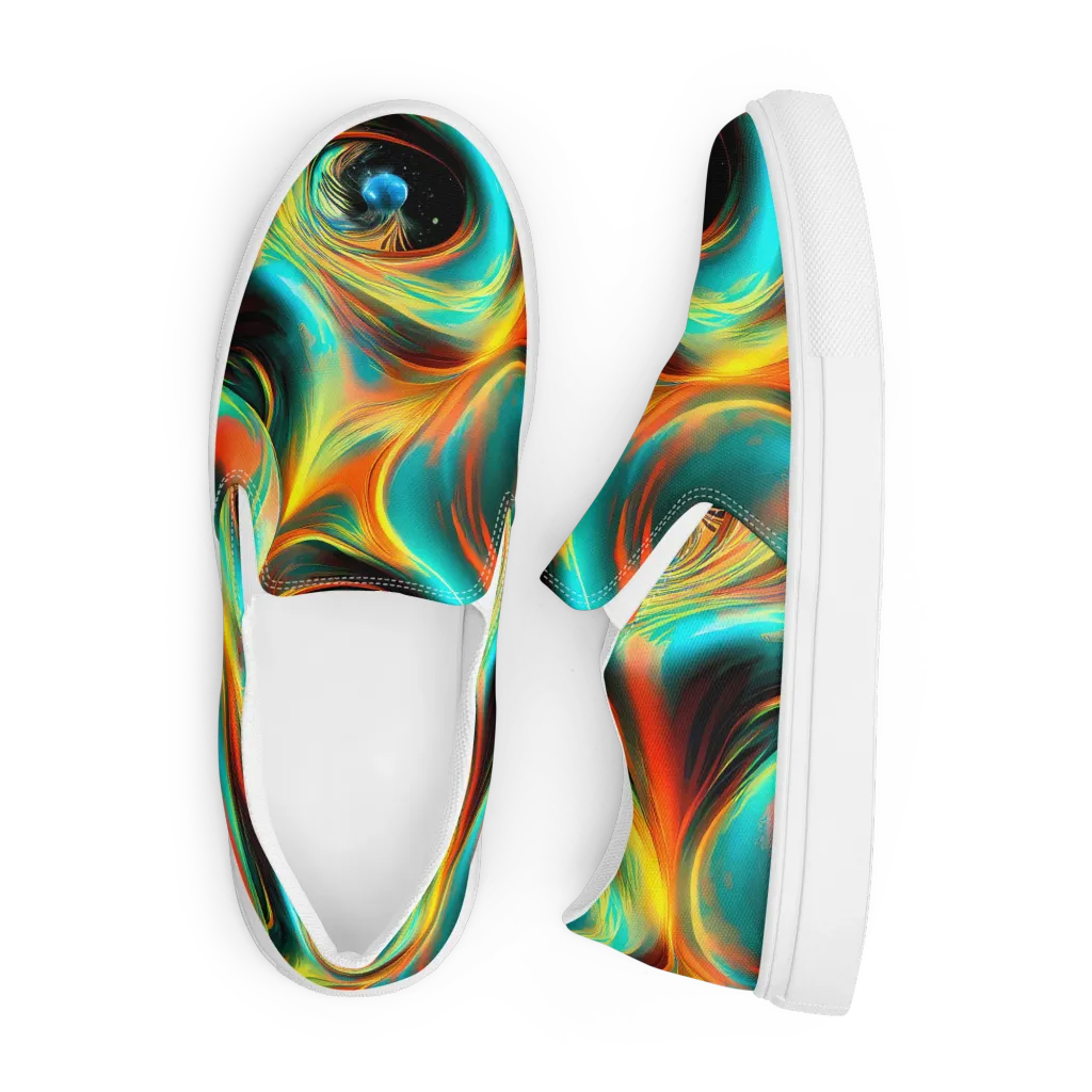 Dreamweaver Fusion on Men's Slip-On Canvas Shoes — Front