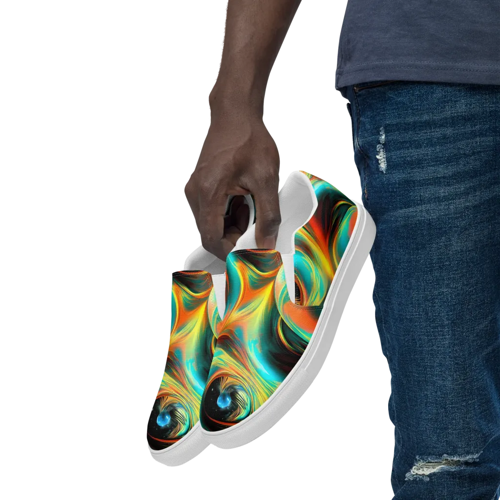 Dreamweaver Fusion on Men's Slip-On Canvas Shoes — Left Front