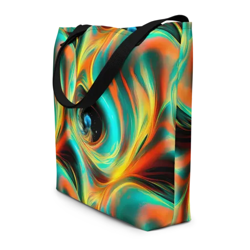 Dreamweaver Fusion on a Large Tote Bag W/ Pocket