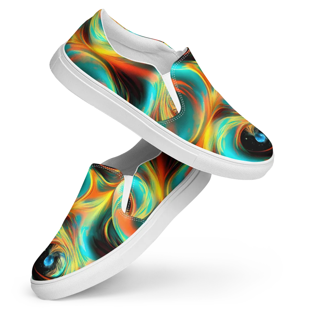 Dreamweaver Fusion on Women's Slip-On Canvas Shoes — Front