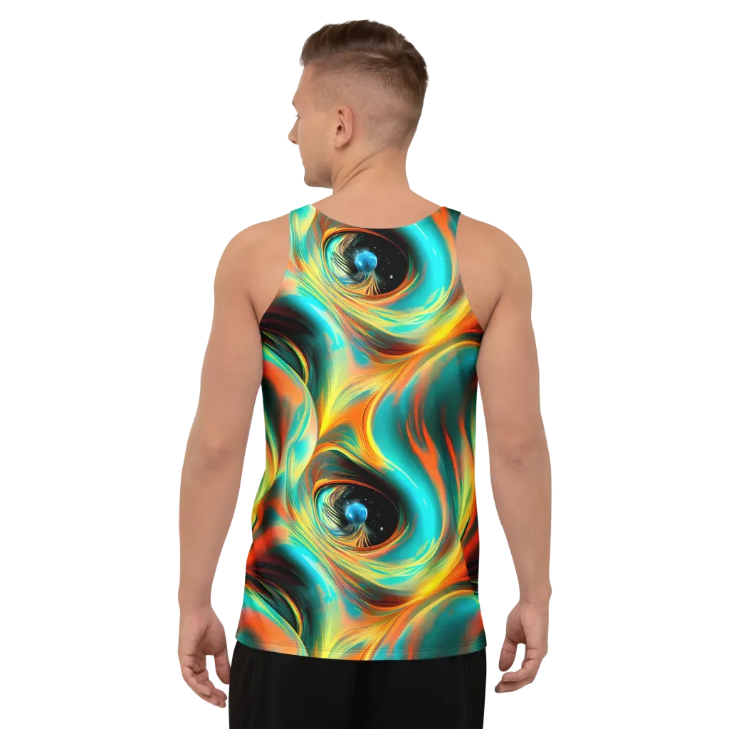 Dreamweaver Fusion on Men's Tank Top — Back
