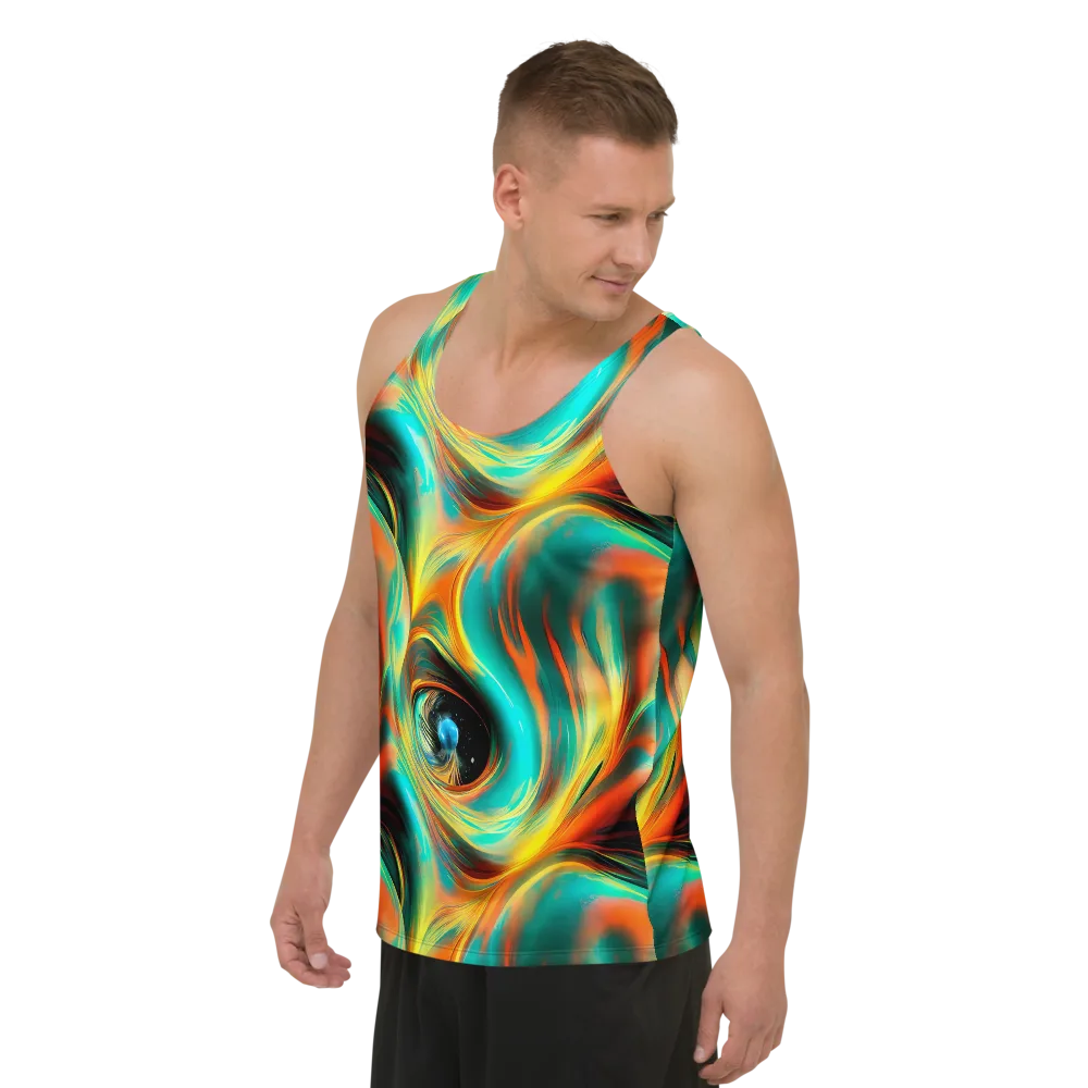 Dreamweaver Fusion on Men's Tank Top — Left Front