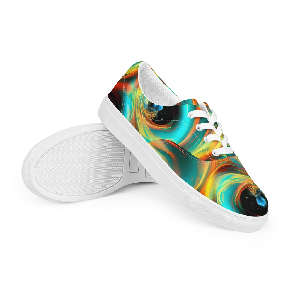 Dreamweaver Fusion on Men's Lace-Up Canvas Shoes — Right Front