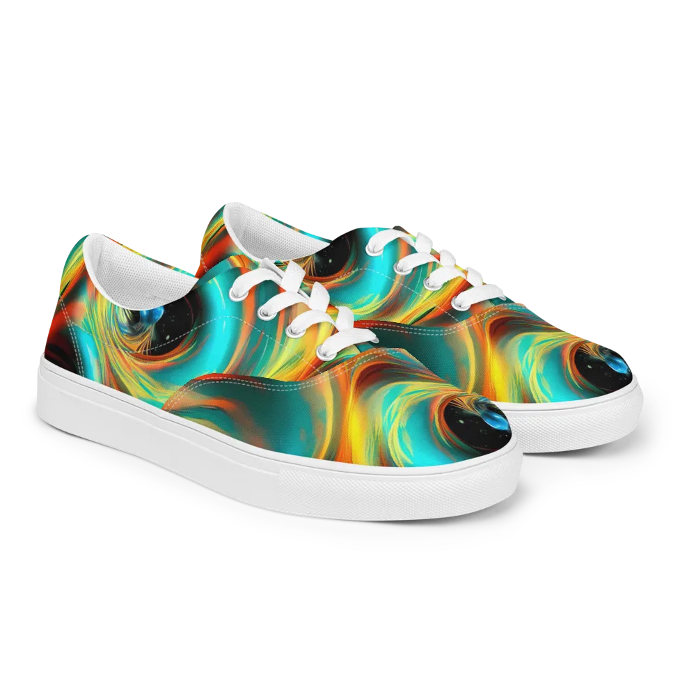 Dreamweaver Fusion on Men's Lace-Up Canvas Shoes — Right Front