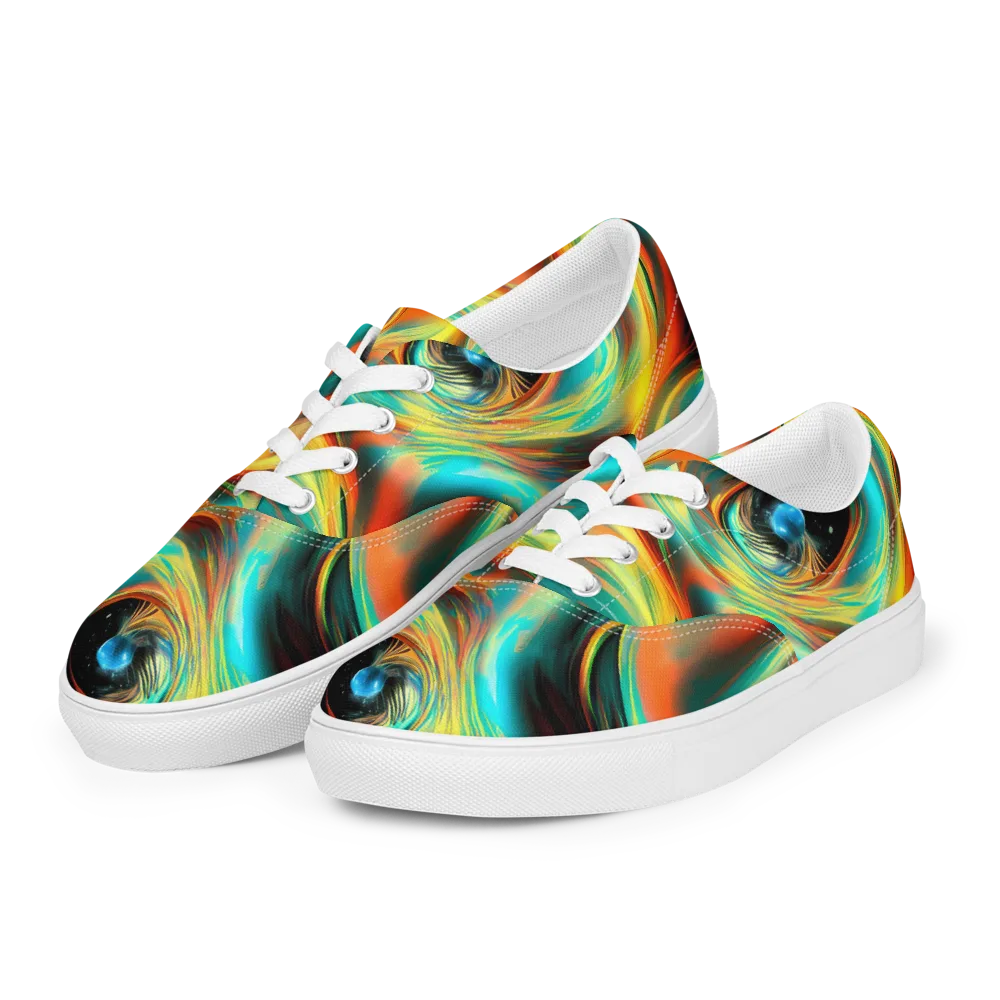 Dreamweaver Fusion on Men's Lace-Up Canvas Shoes — Left Front