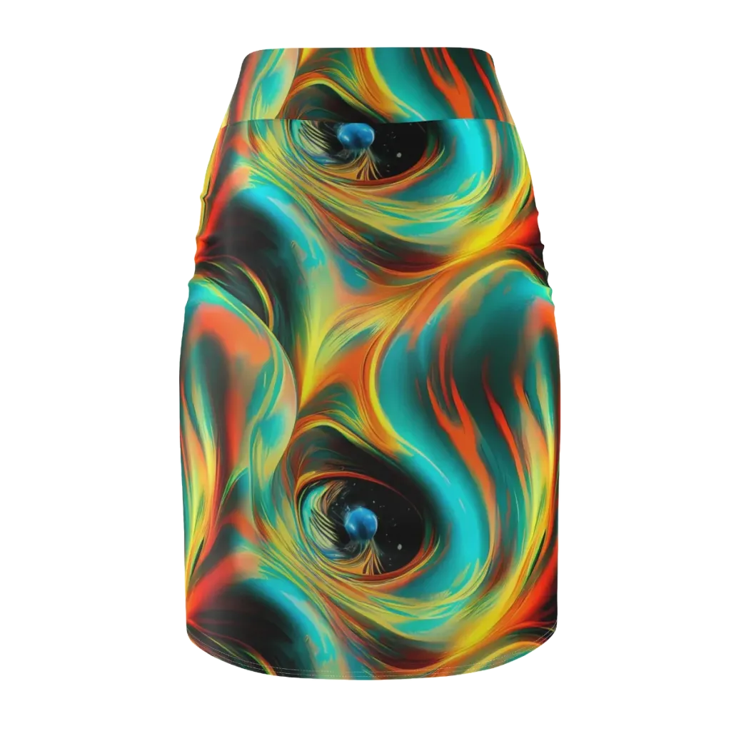 Dreamweaver Fusion on Pencil Skirt — Back
