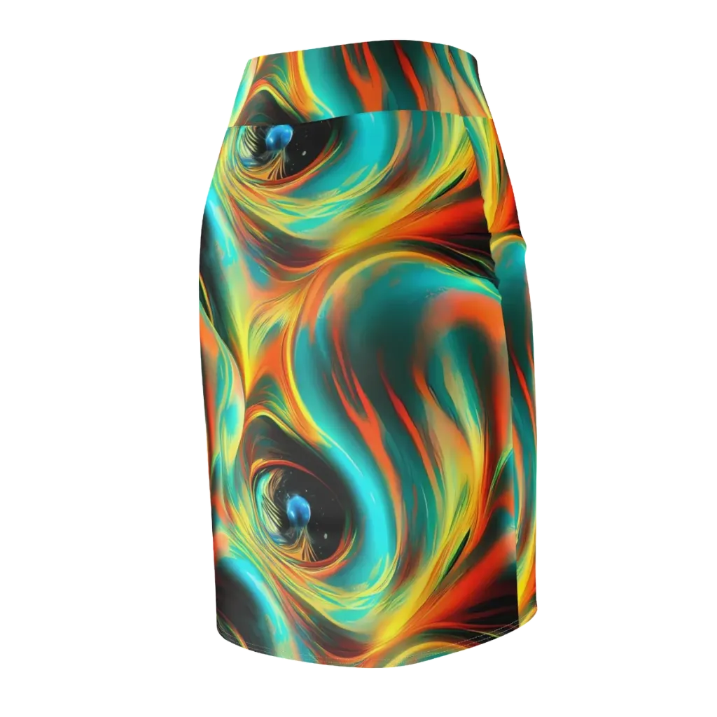 Dreamweaver Fusion on Pencil Skirt — Back Side