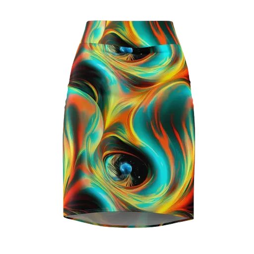 Dreamweaver Fusion on a Pencil Skirt