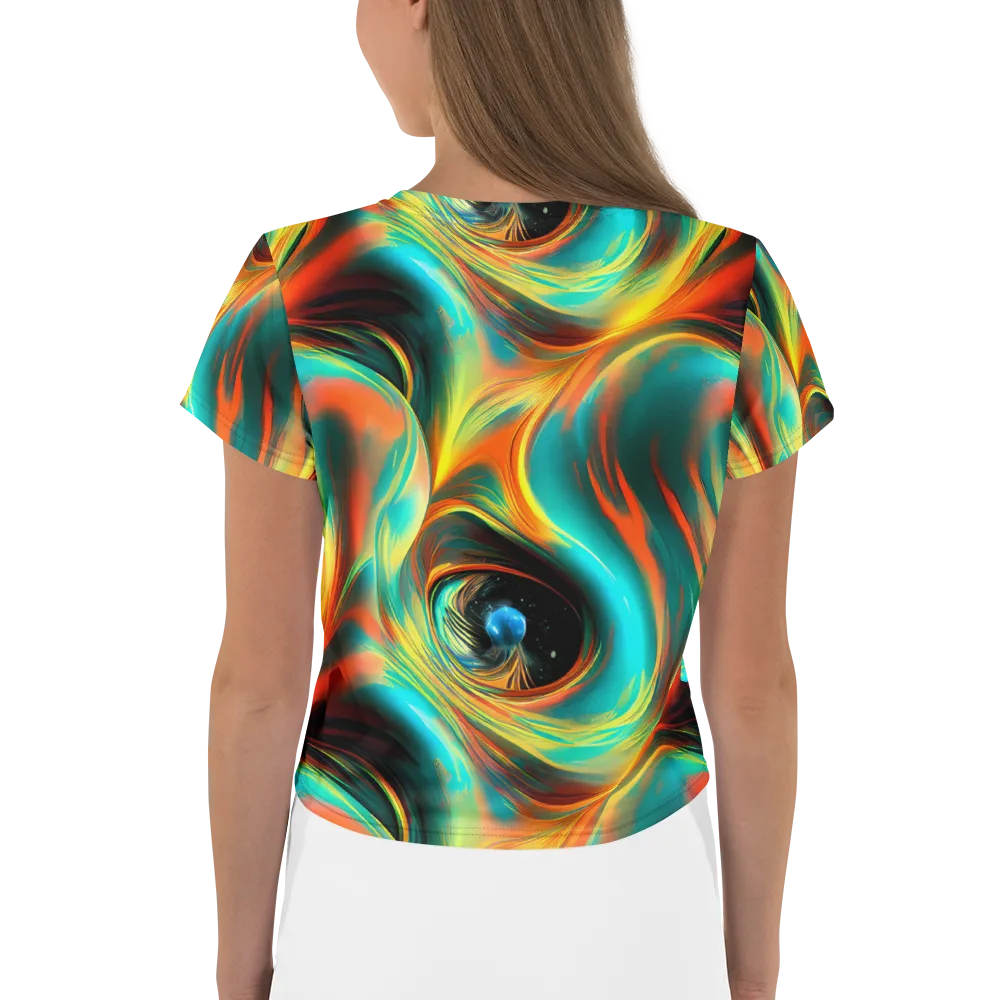 Dreamweaver Fusion on Crop Tee — Back