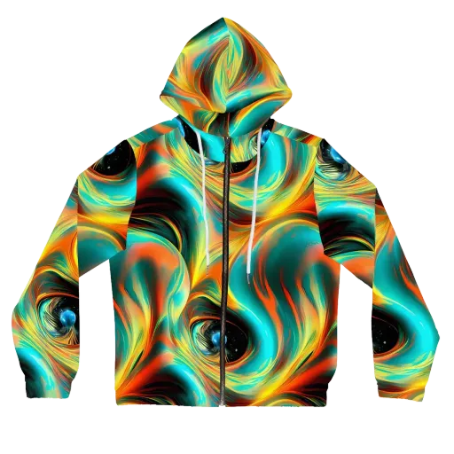 Dreamweaver Fusion on a Women's Full-Zip Hoodie