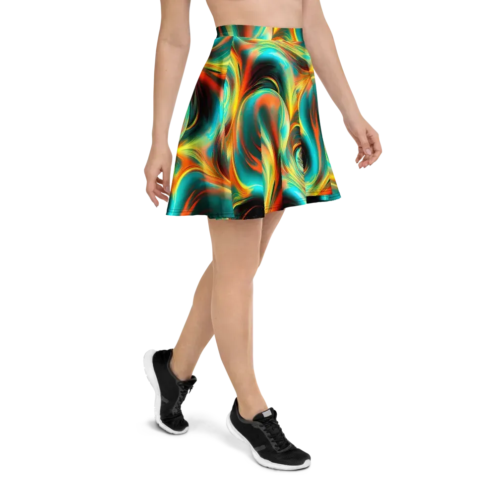 Dreamweaver Fusion on Skater Skirt — Right