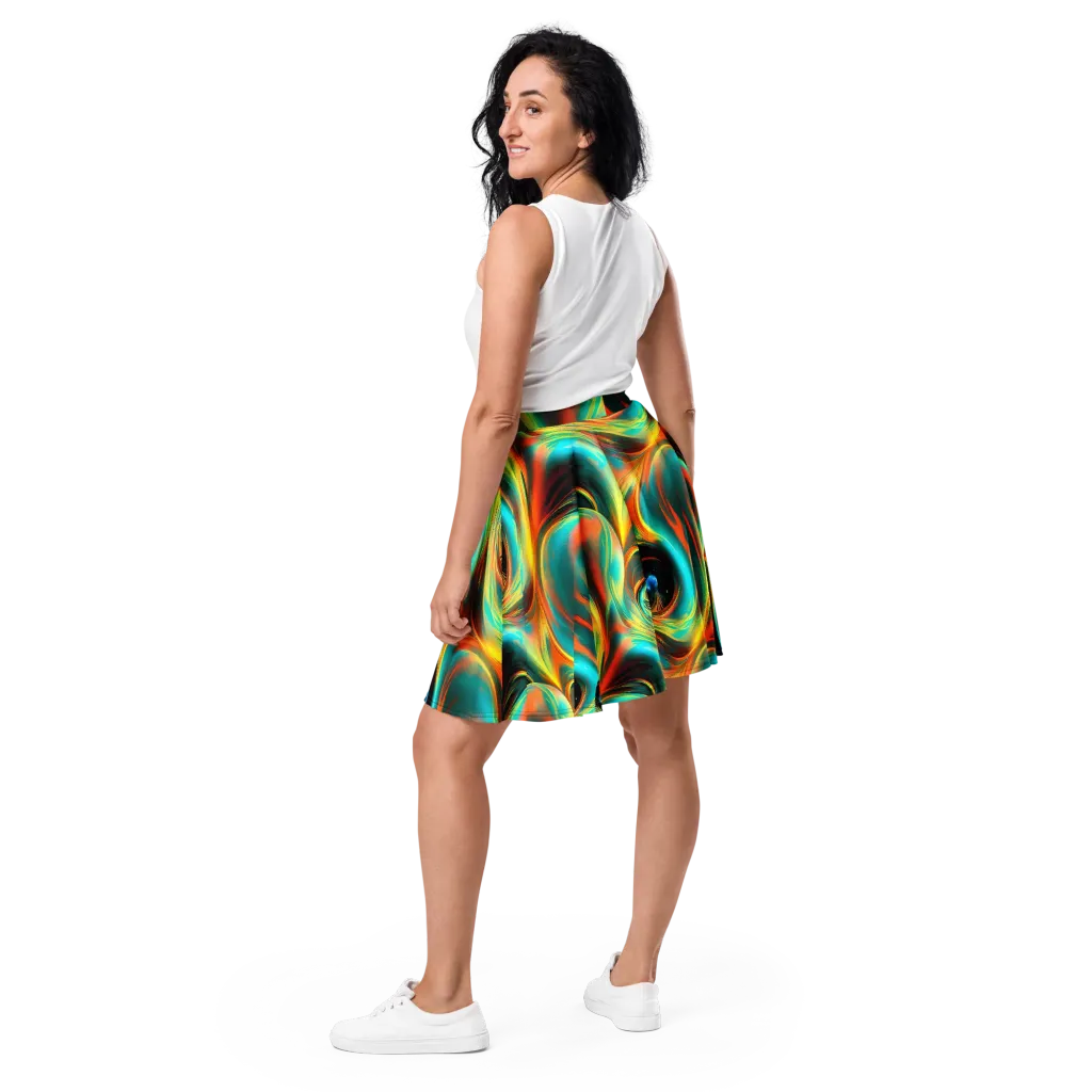 Dreamweaver Fusion on Skater Skirt — Back