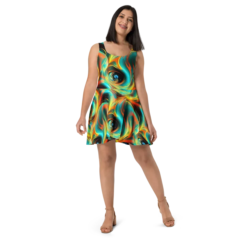 Dreamweaver Fusion on Skater Dress — Front