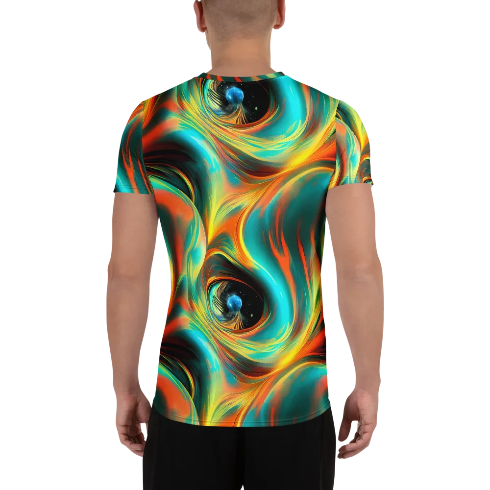 Dreamweaver Fusion on Men's Athletic T-Shirt — Back