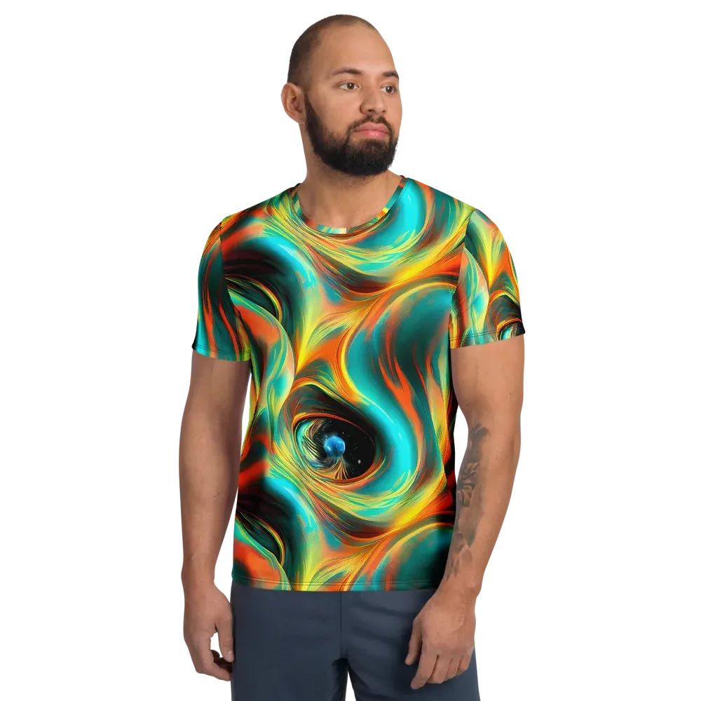 Dreamweaver Fusion on Men's Athletic T-Shirt — Front