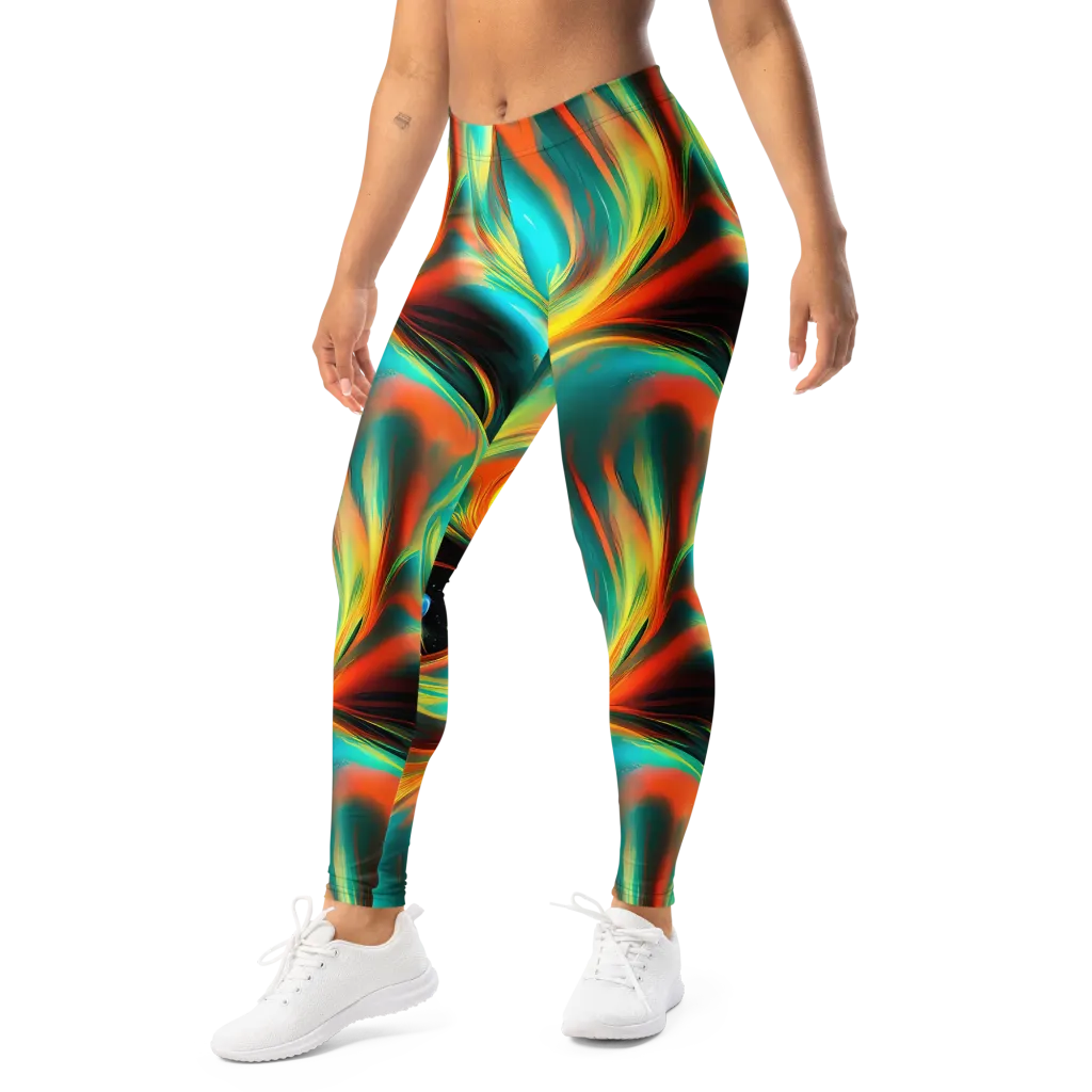 Dreamweaver Fusion on Leggings — Left Front