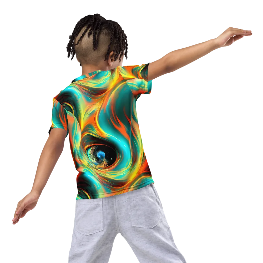 Dreamweaver Fusion on Kids Crew Neck T-Shirt — Back