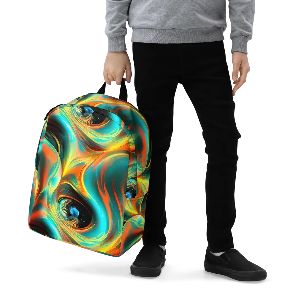 Dreamweaver Fusion on Minimalist Backpack — Zoomed-in