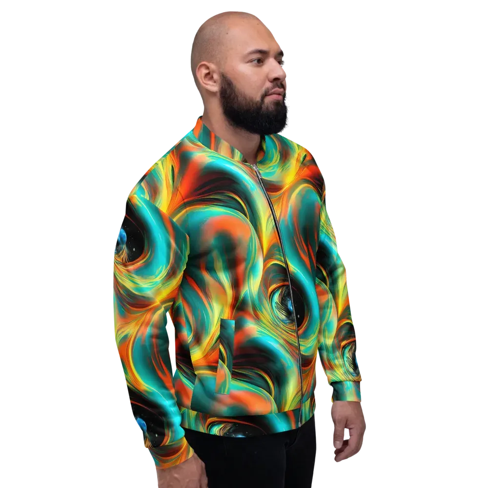 Dreamweaver Fusion on Bomber Jacket — Right