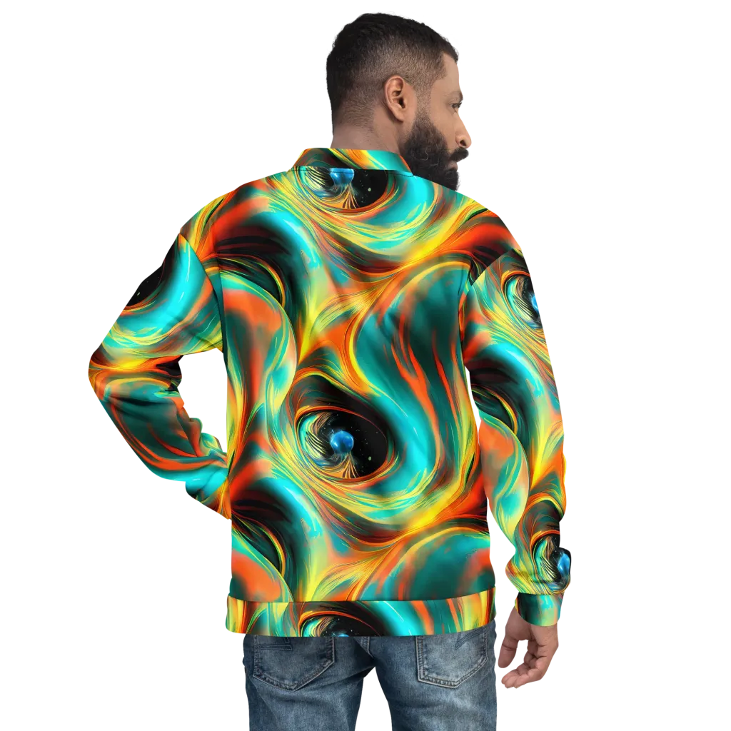 Dreamweaver Fusion on Bomber Jacket — Back