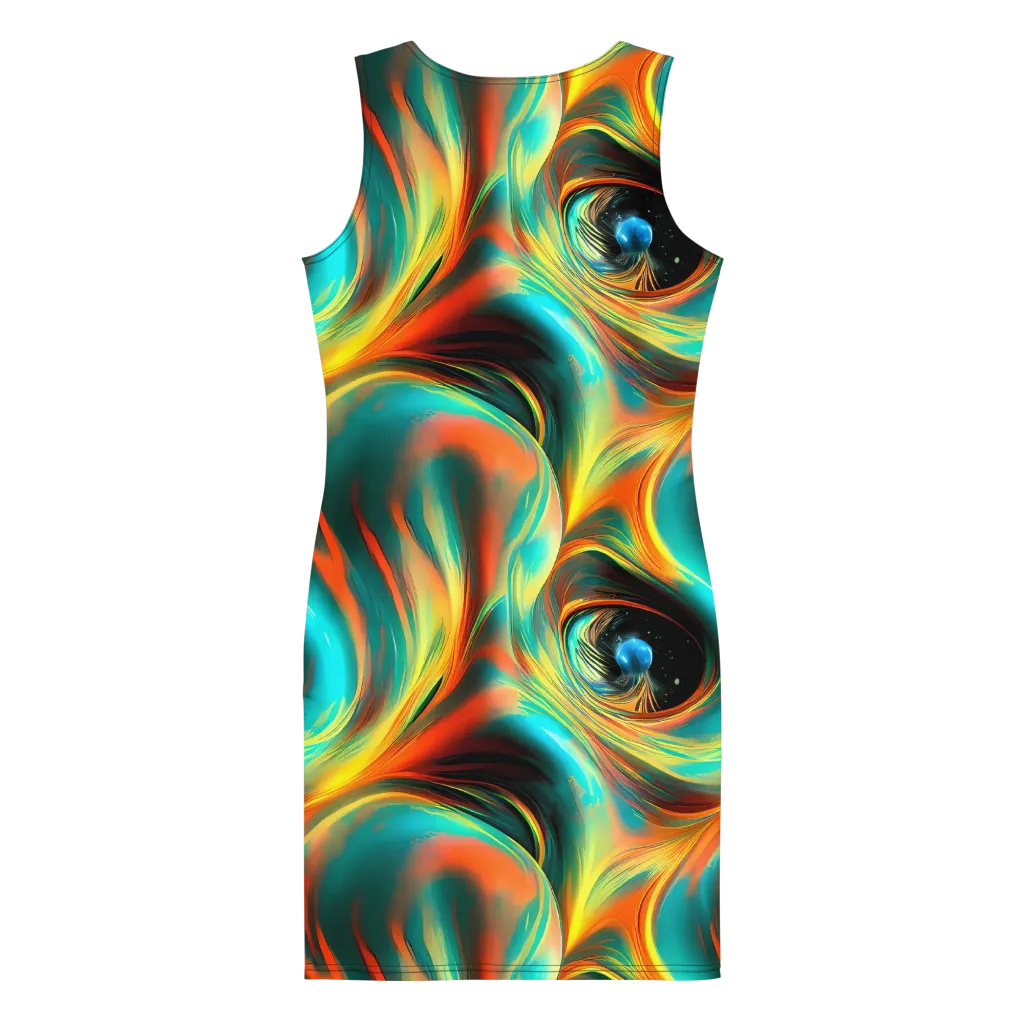 Dreamweaver Fusion on Bodycon Dress — Back