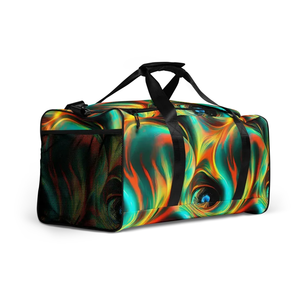 Dreamweaver Fusion on Duffle Bag — Right Front