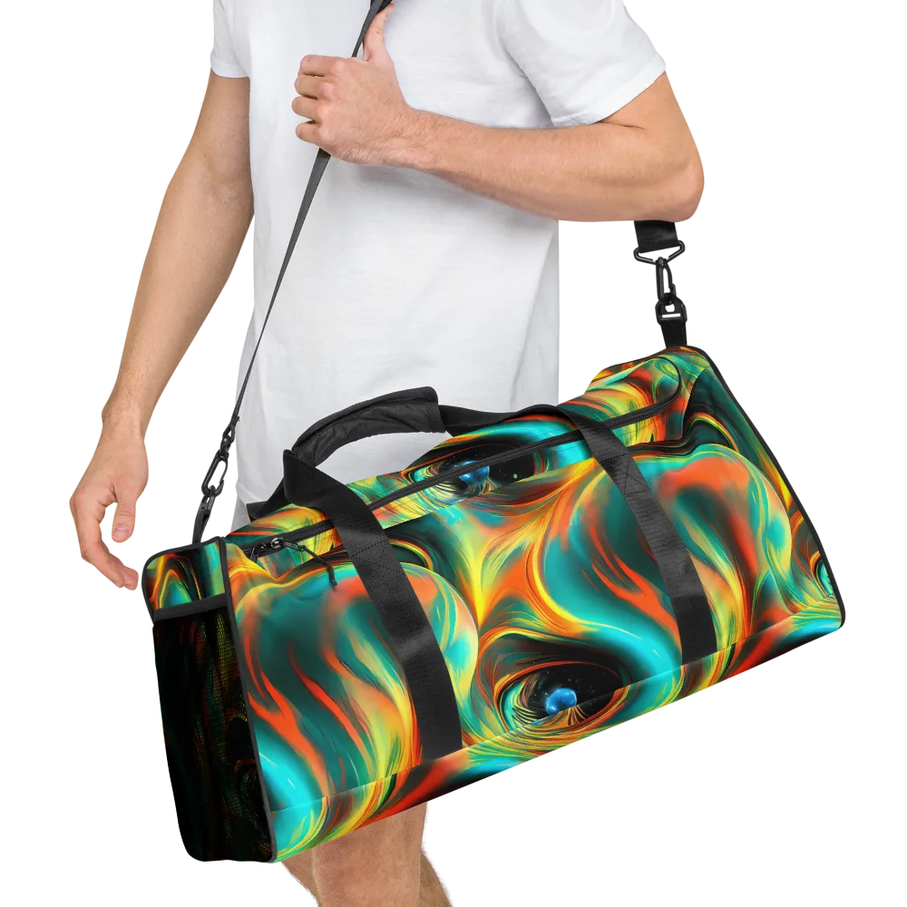 Dreamweaver Fusion on Duffle Bag — Right Front