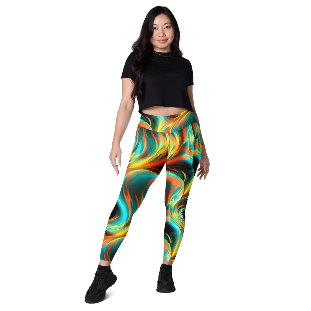Dreamweaver Fusion on Leggings with Pockets — Front
