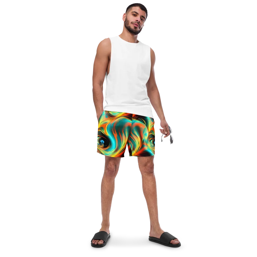 Dreamweaver Fusion on Swim Trunks — Front