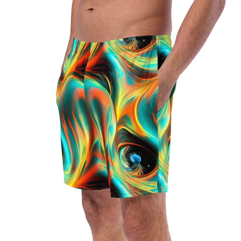 Dreamweaver Fusion on Swim Trunks — Left Front