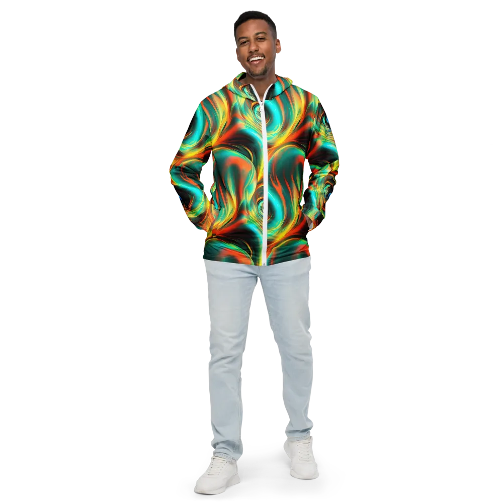Dreamweaver Fusion on Men's Windbreaker — Front