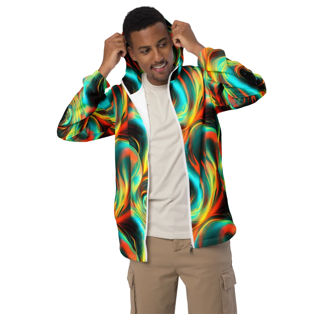Dreamweaver Fusion on Men's Windbreaker — Front