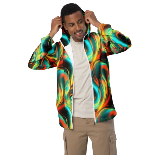 Dreamweaver Fusion on a Men's Windbreaker