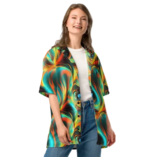 Dreamweaver Fusion on a Button Shirt