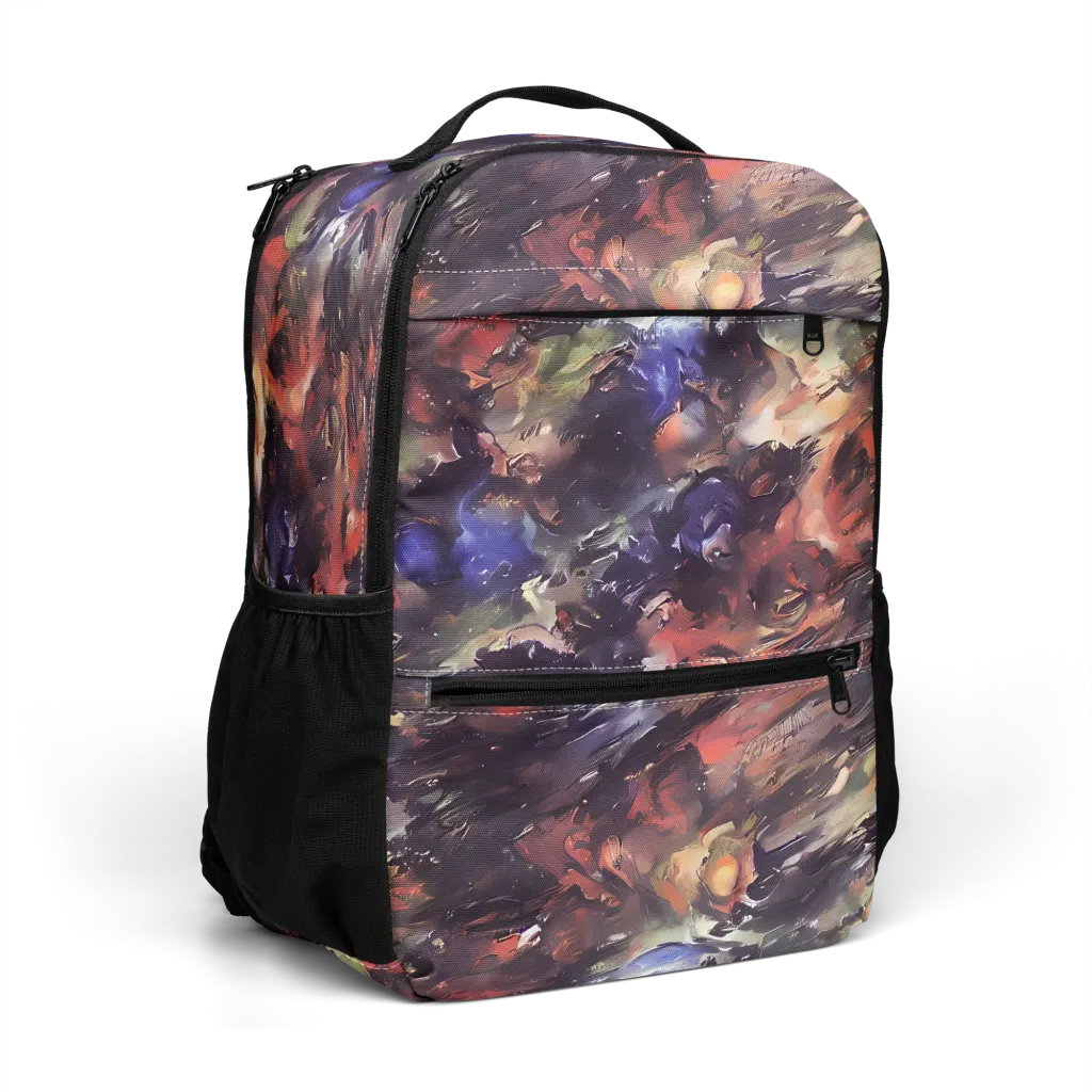 Twisted Terra on Utility Backpack — Right Front